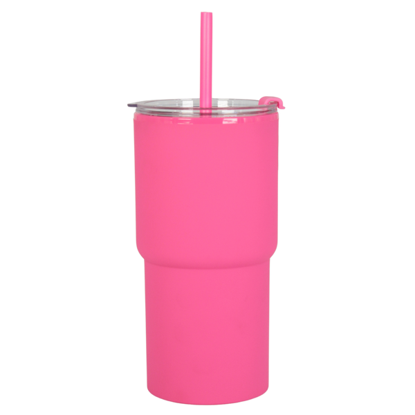 Termo curvy 20 oz - Rosa Neon